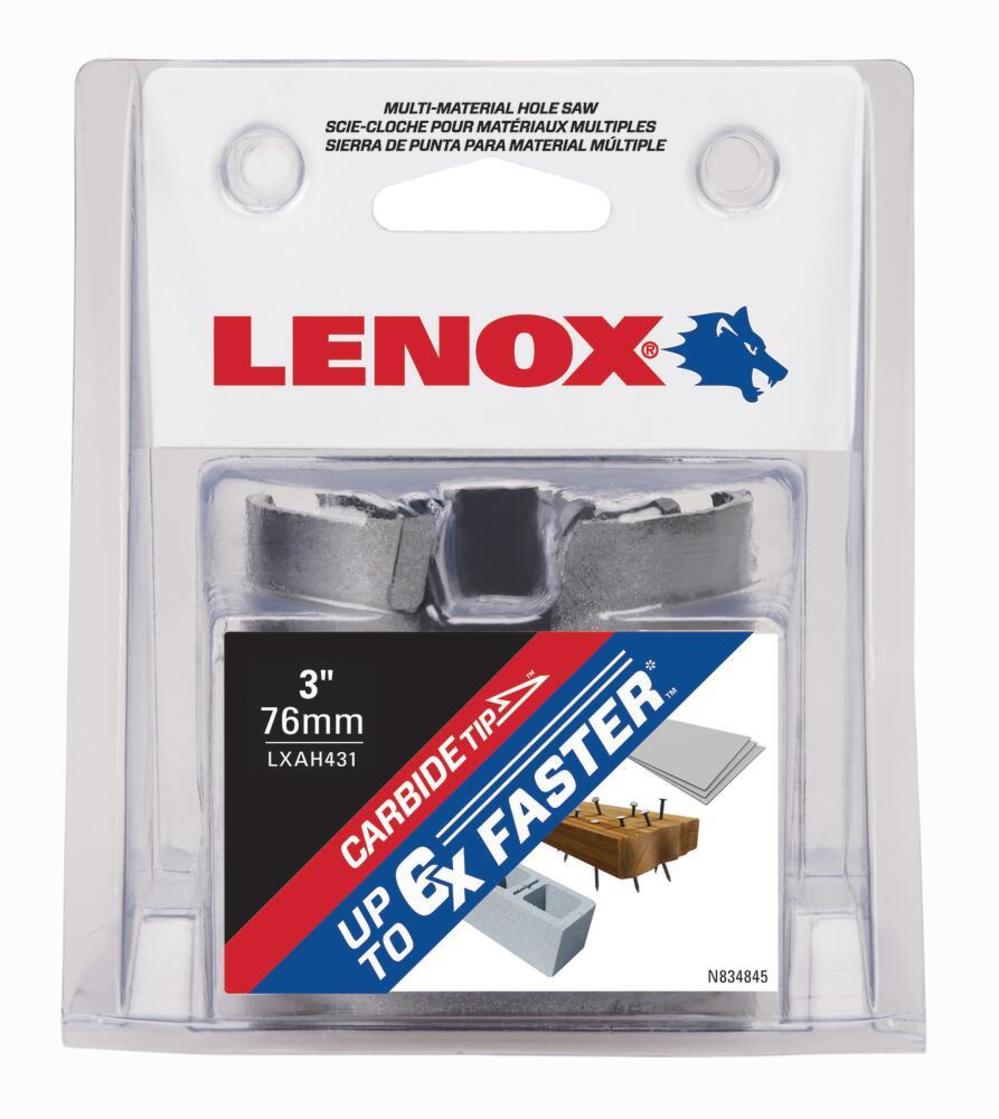 Lenox 3″ (76MM) MM CARBIDE HOLE SAW - Ascmtools