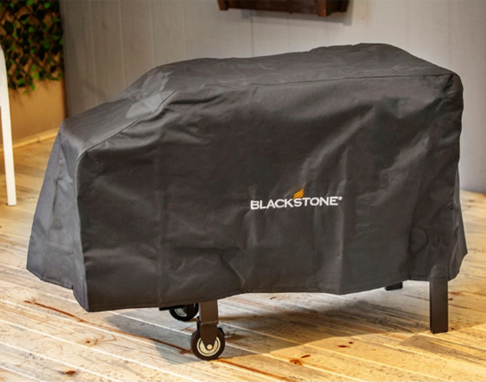 Blackstone Heavy Duty Canvas Weather Resistant Cover for 28” Griddle with Shelf and Tailgater 1529B1 - Ascmtools