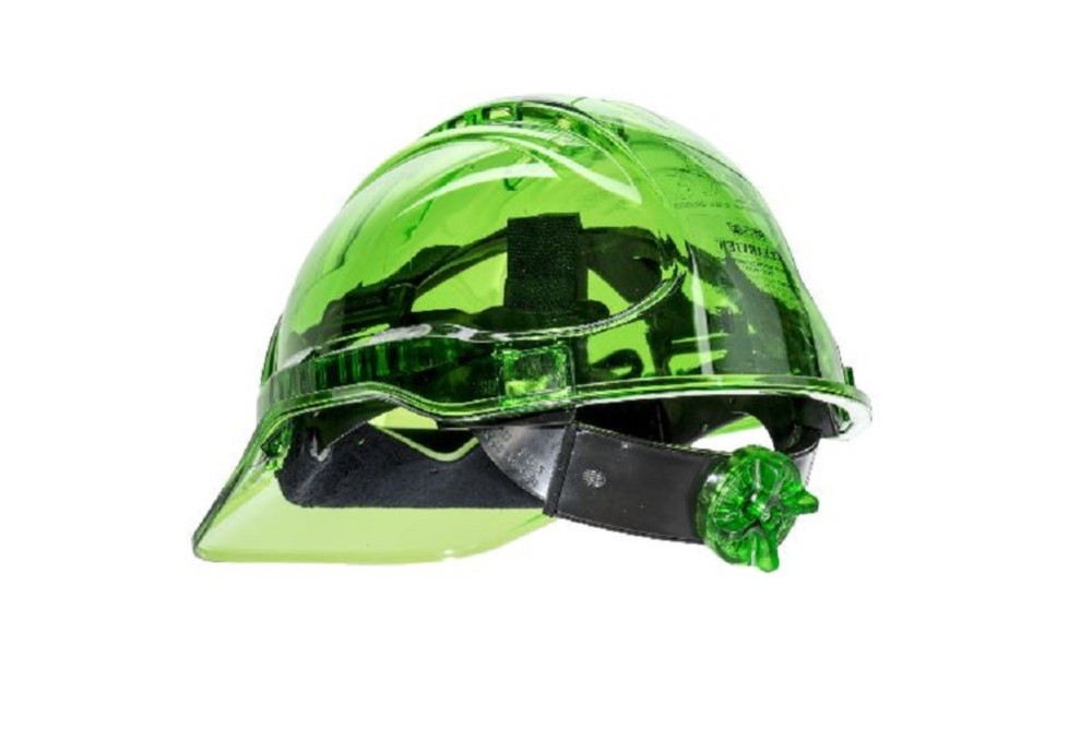 Portwest Peak View Ratchet Vented Hard Hat – Green - Ascmtools