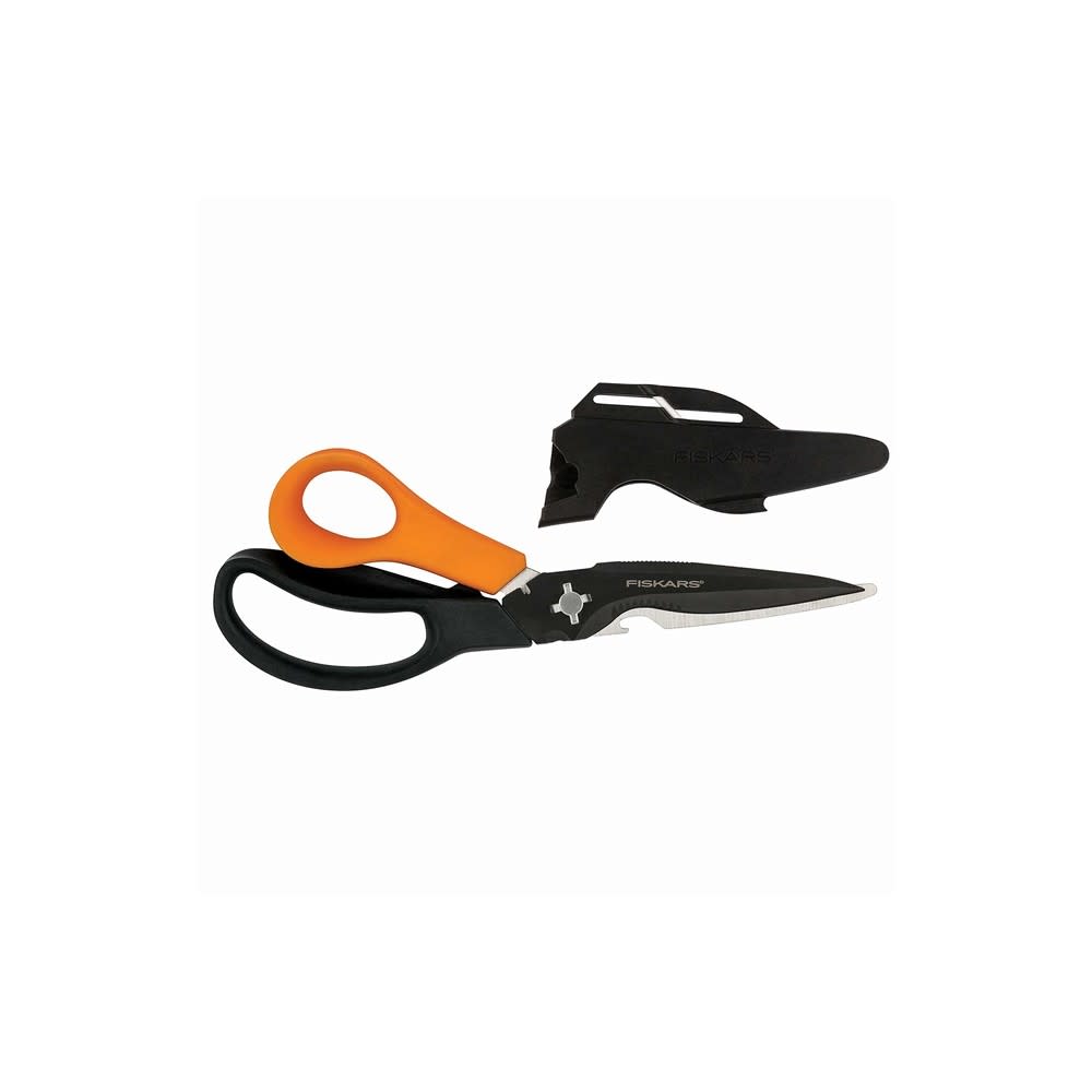 Fiskars 9″ Steel Blade Orange/Black Multipurpose Garden Shear - Ascmtools