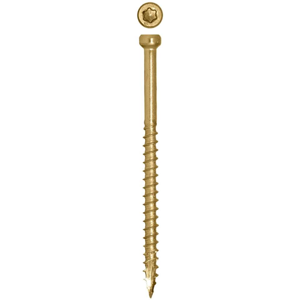 GRK Fasteners #8 x 2-1/2 In. Finishing & Trim Head Self-Tapping Screw - Ascmtools