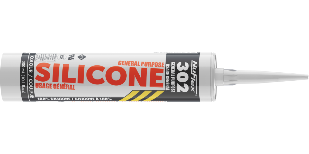 Nuflex 302 General Purpose Silicone Sealant Translucent - Ascmtools