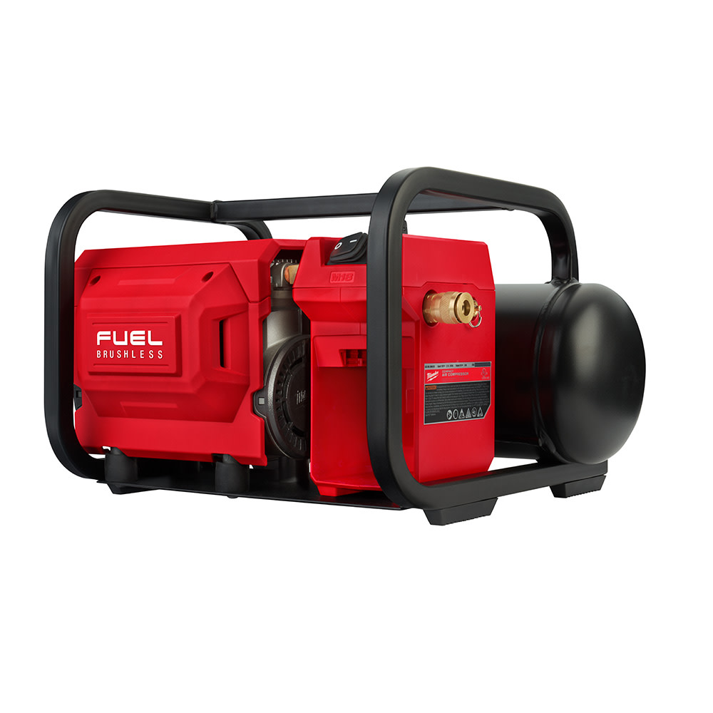 Milwaukee M18 FUEL 2 Gallon Compact Quiet Compressor (Bare Tool) - Ascmtools