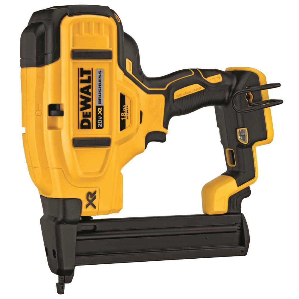 DEWALT 20 V MAX* XR 18 Gauge Narrow Crown Stapler – Tool Only - Ascmtools