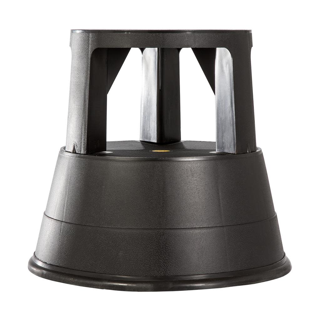 Xtend and Climb 2-Step 300-lb Load Capacity Black Plastic Step Stool - Ascmtools