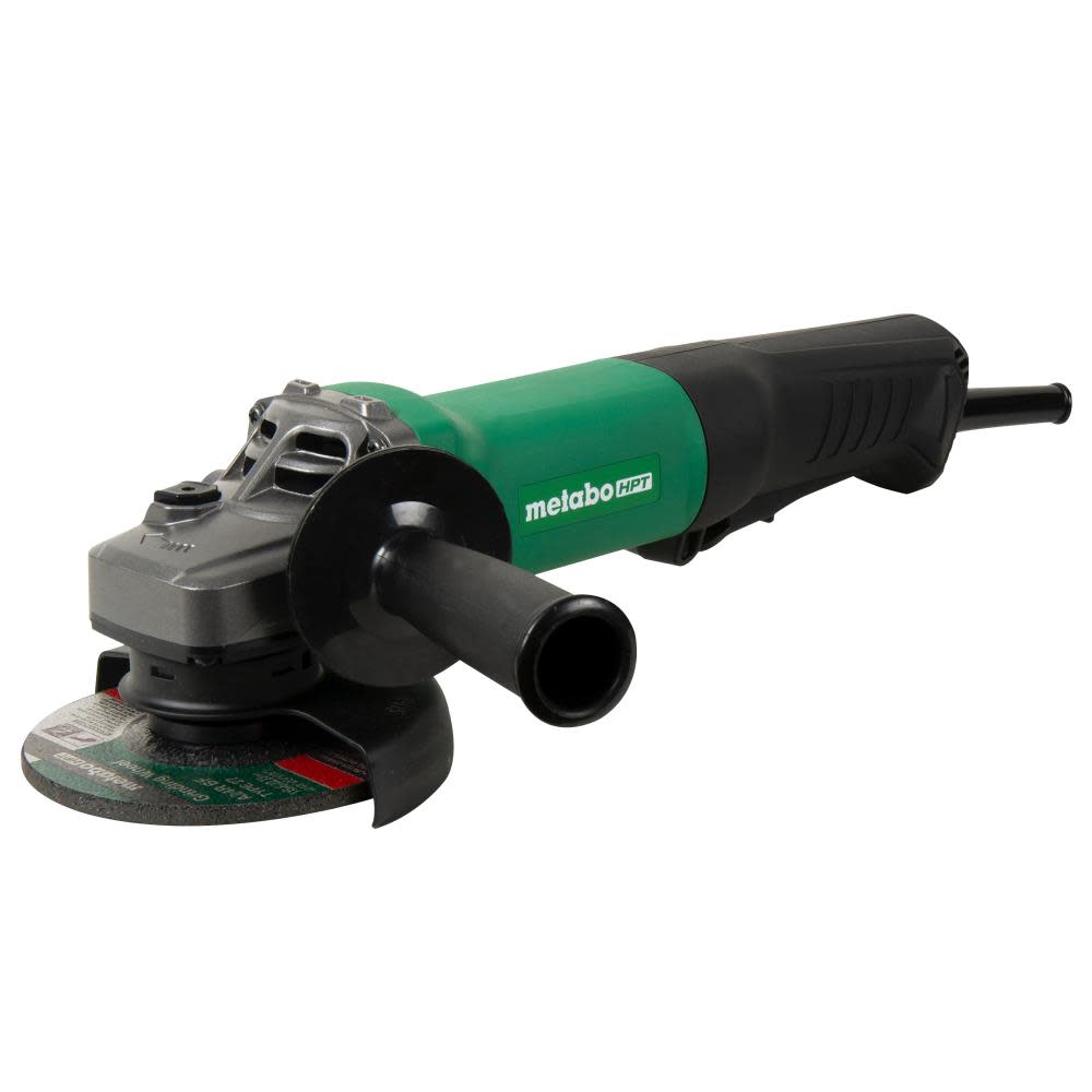 Metabo HPT G12SE3 4.5″ 10.5 Amp Paddle Switch Disc Grinder with Lock-On - Ascmtools