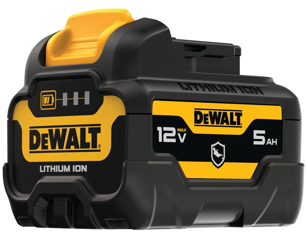 DEWALT 12V MAX 5Ah Battery Oil Resistant - Ascmtools