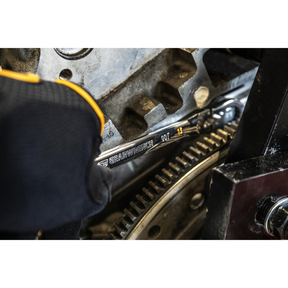 GEARWRENCH 22mm 90T 12 Point Flex Head Ratcheting Combination Wrench - Ascmtools