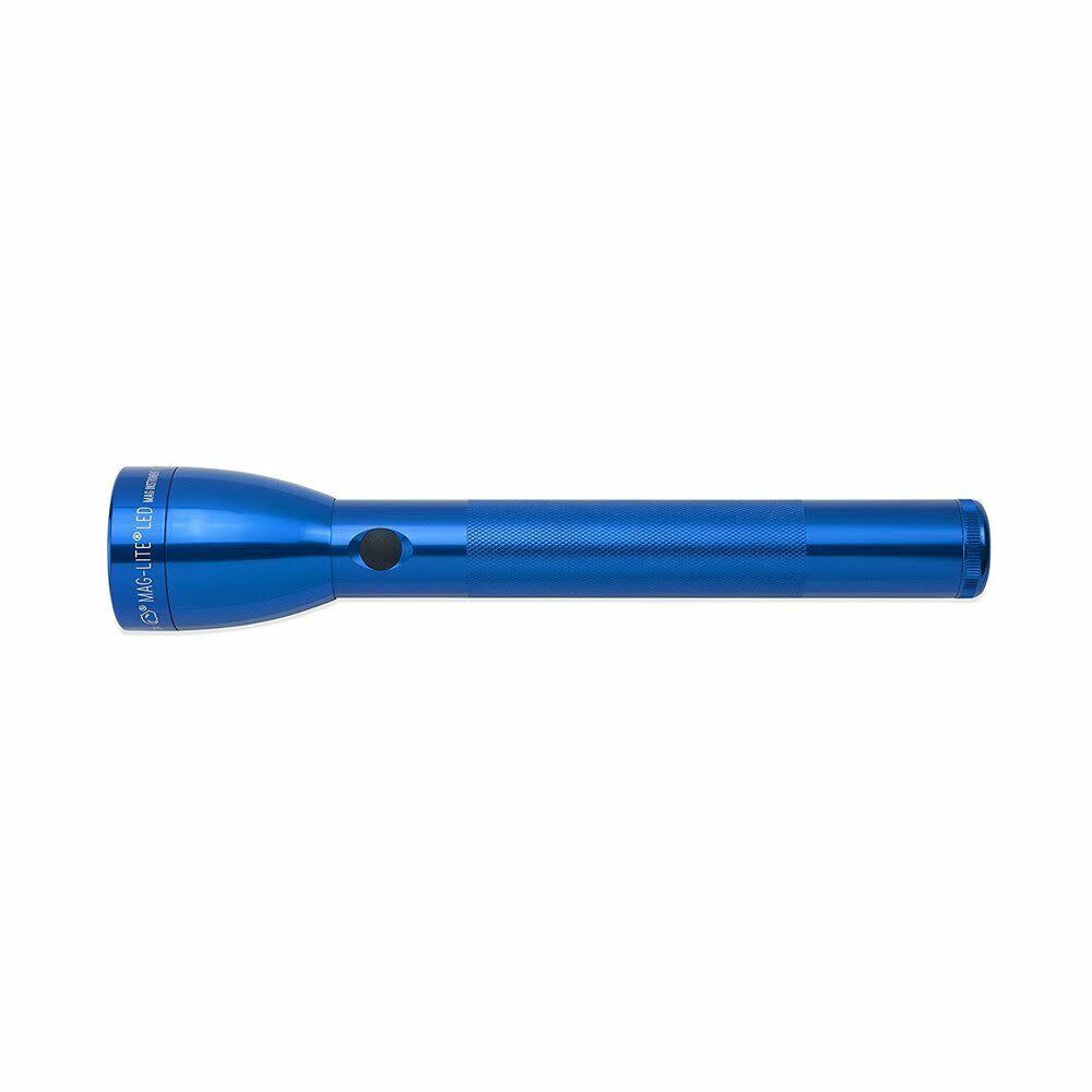 Maglite Flashlight ML25LT 173 Lumens Blue LED 2 Cell C - Ascmtools