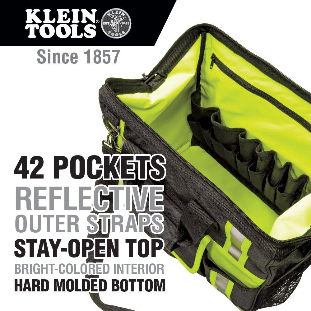 Klein Tools High Visibility Tool Bag - Ascmtools