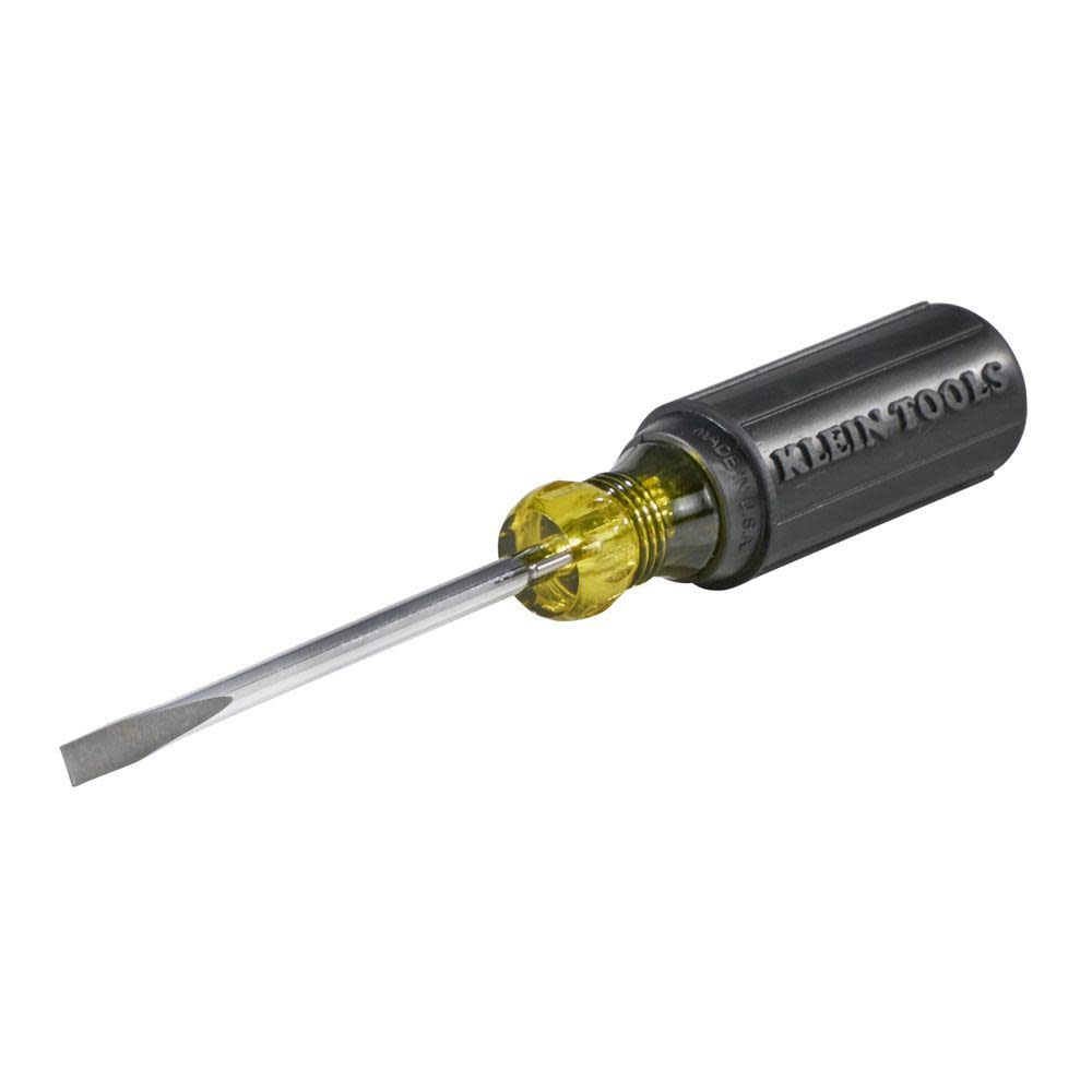 Klein Tools Wire Bending Cab Tip Screwdriver 4″ - Ascmtools