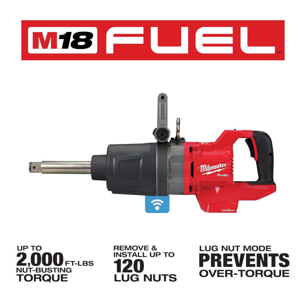 Milwaukee M18 FUEL Impact Wrench 1″ ONE KEY Reconditioned - Ascmtools