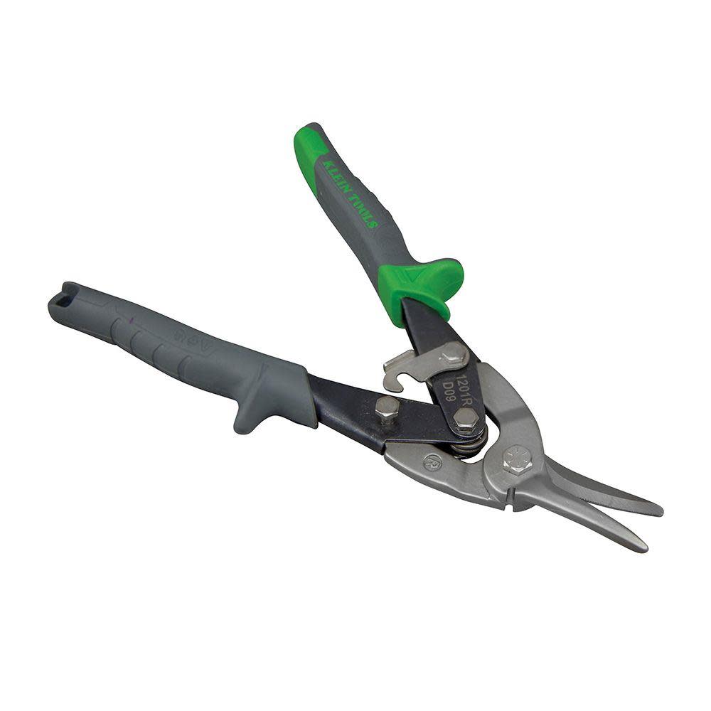 Klein Tools Aviation Snips w/Wire Cutter Right - Ascmtools