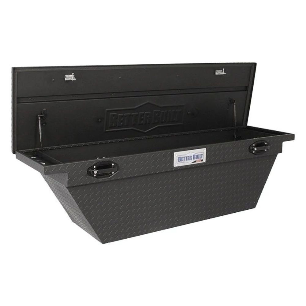 Better Built 63″ Saddle Truck Box Low-Profile Wedge Textured Black - Ascmtools