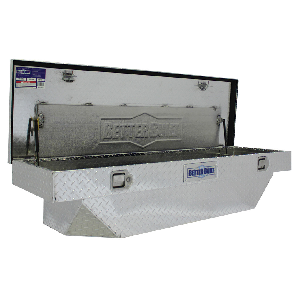 Better Built 63″ Crown Saddle Truck Tool Box UNIVERSAL BRITE - Ascmtools