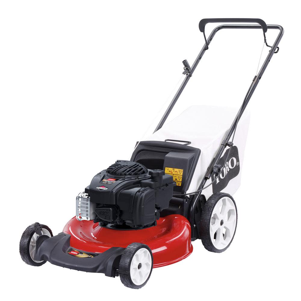 Toro Recycler High Wheel Gas Walk Behind Push Bagging Lawn Mower - Ascmtools