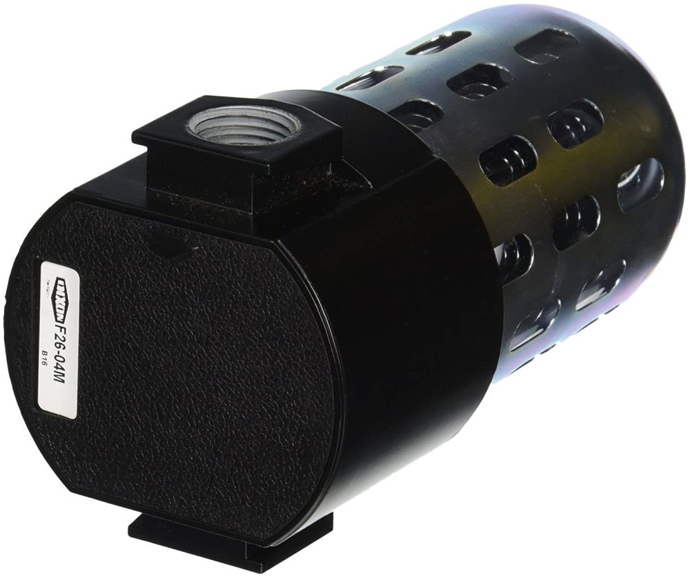 Dixon Valve and Coupling Manual Drain Transparent Bowl & Guard Standard Airline Filter - Ascmtools