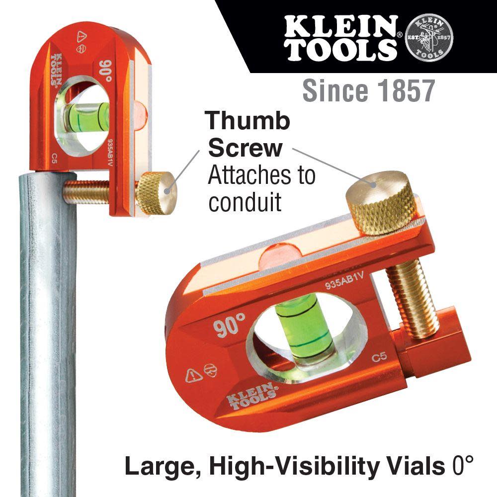 Klein Tools ACCU-BEND Level 1 Vial - Ascmtools