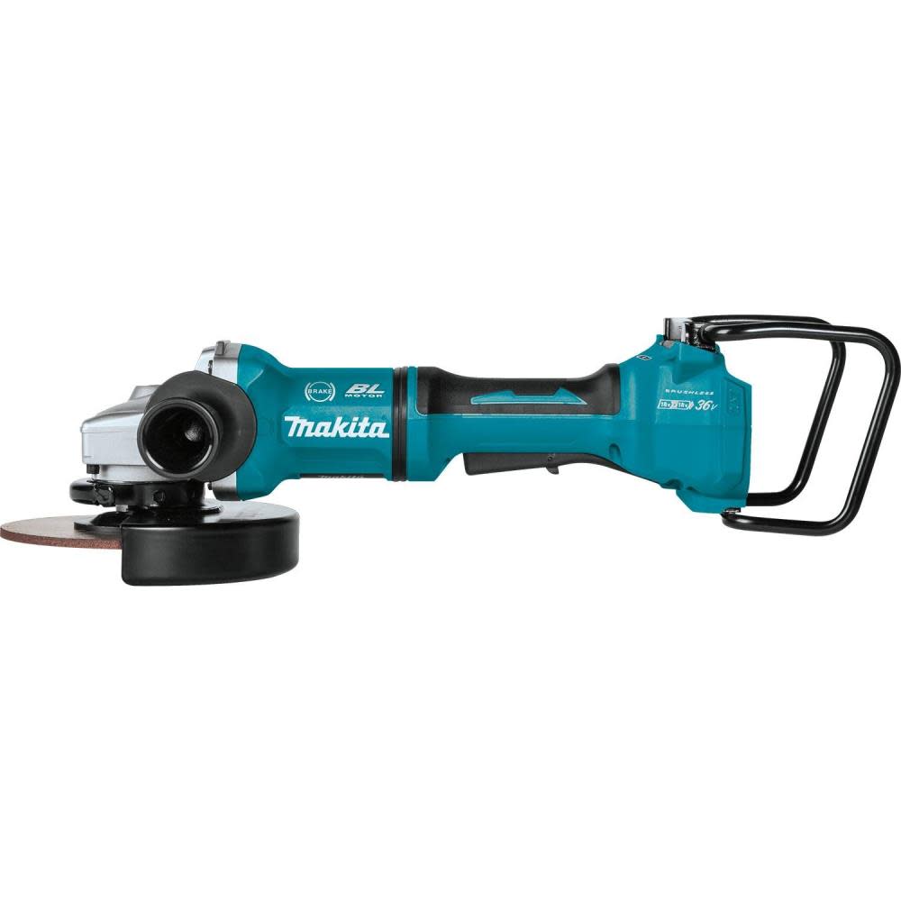 Makita 18V X2 LXT 36V 7″ Cut-Off/Angle Grinder with Electric Brake & AWS Bare Tool - Ascmtools