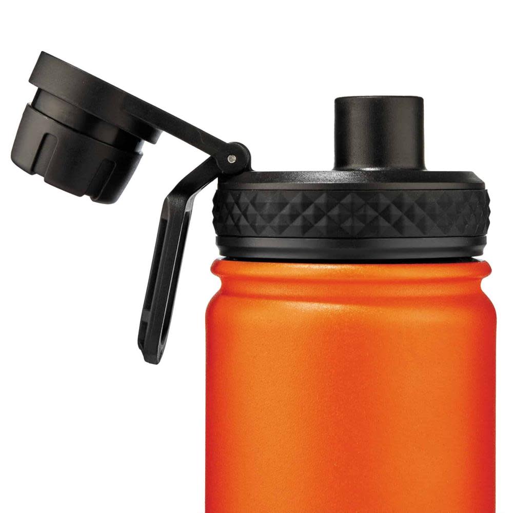 Ergodyne Chill Its 5152 Water Bottle 750 ml Orange Insulated Stainless Steel - Ascmtools
