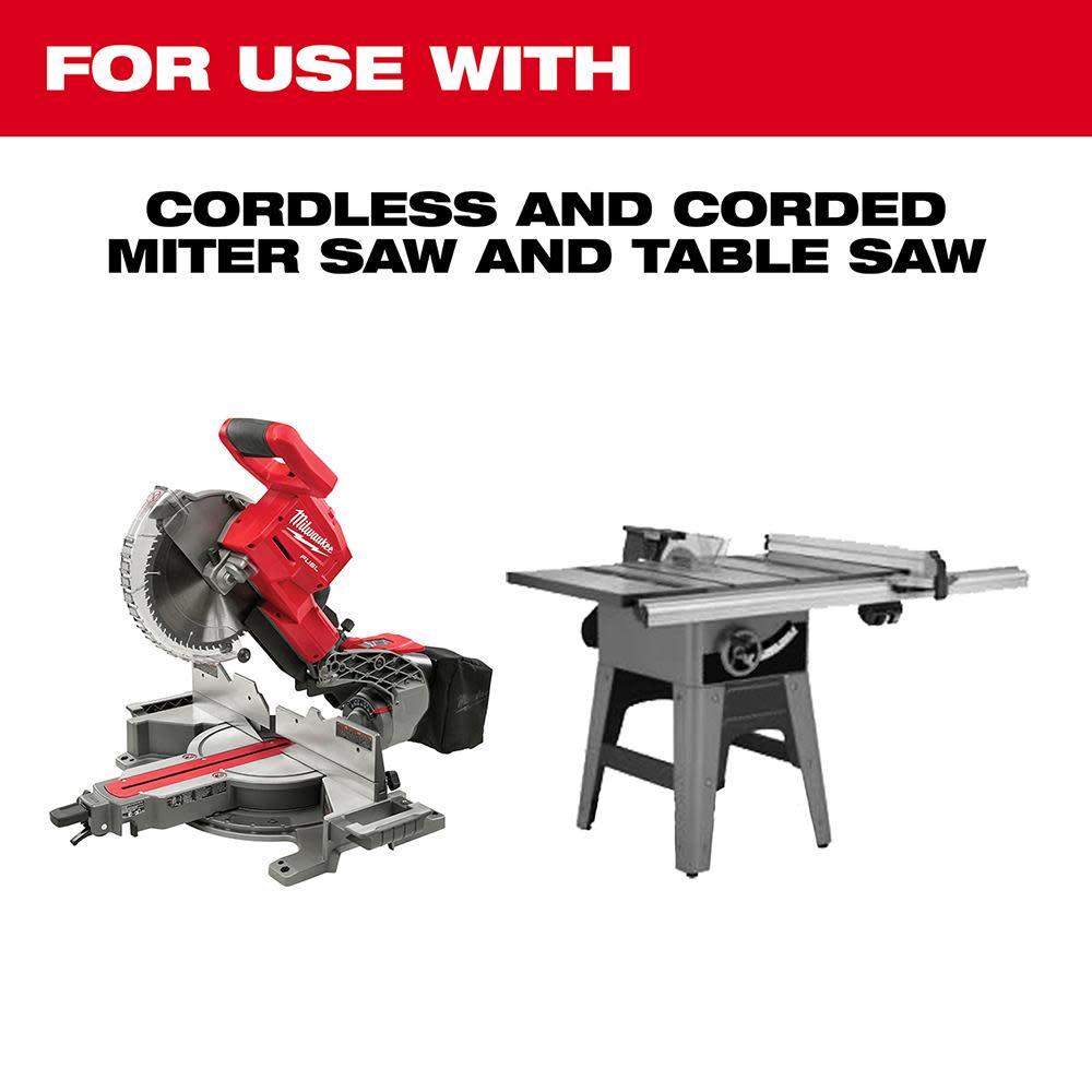 Milwaukee 10 in. PCD/Fiber Cement Circular Saw Blade - Ascmtools