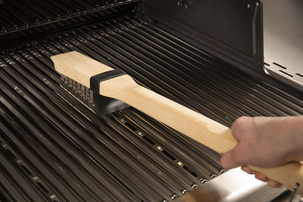 Broil King Heavy Duty Extra Long Stainless Steel Bristle Grill Brush - Ascmtools