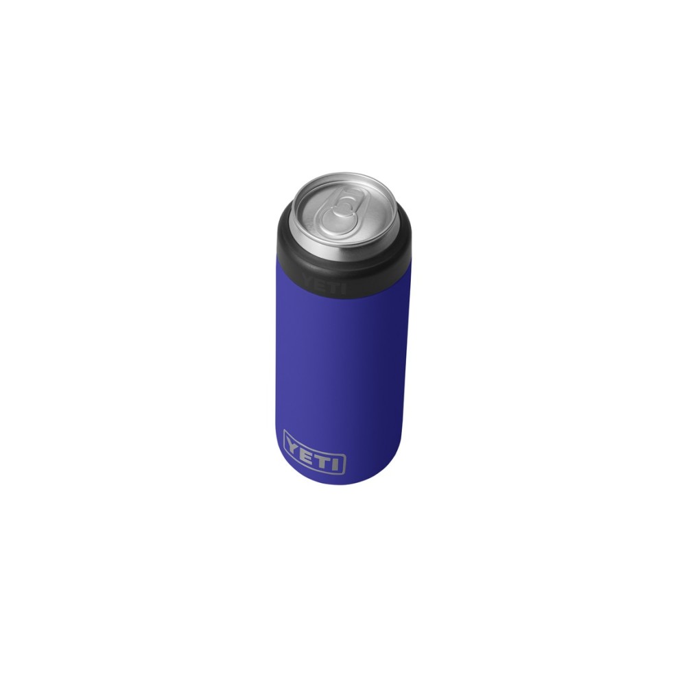 Yeti Rambler 12oz Colster Slim Can Insulator Offshore Blue - Ascmtools