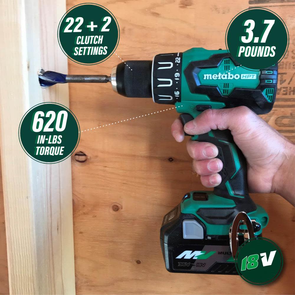 Metabo HPT 18V Brushless Hammer Drill - Ascmtools