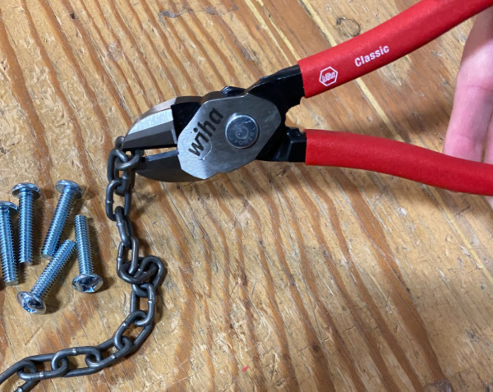 Wiha Diagonal Cutters Classic Grip BiCut SuperCut 8″ - Ascmtools