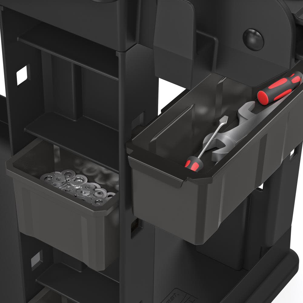 Suncast Storage Bins for Utility Carts - Ascmtools