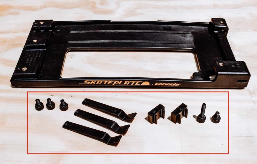 SkatePlate Replacement Hardware Kit - Ascmtools