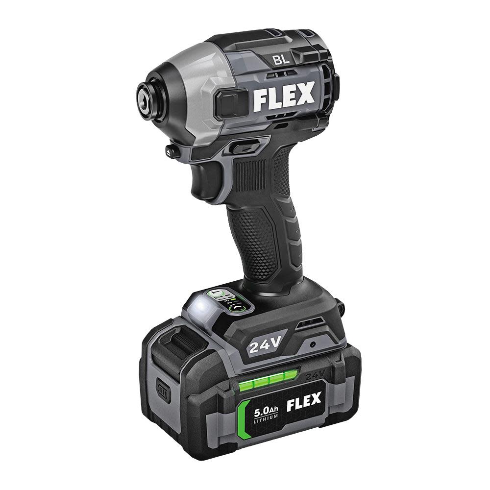 FLEX 1/4-In. Quick Eject Hex Impact Driver With Multi-Mode Kit - Ascmtools