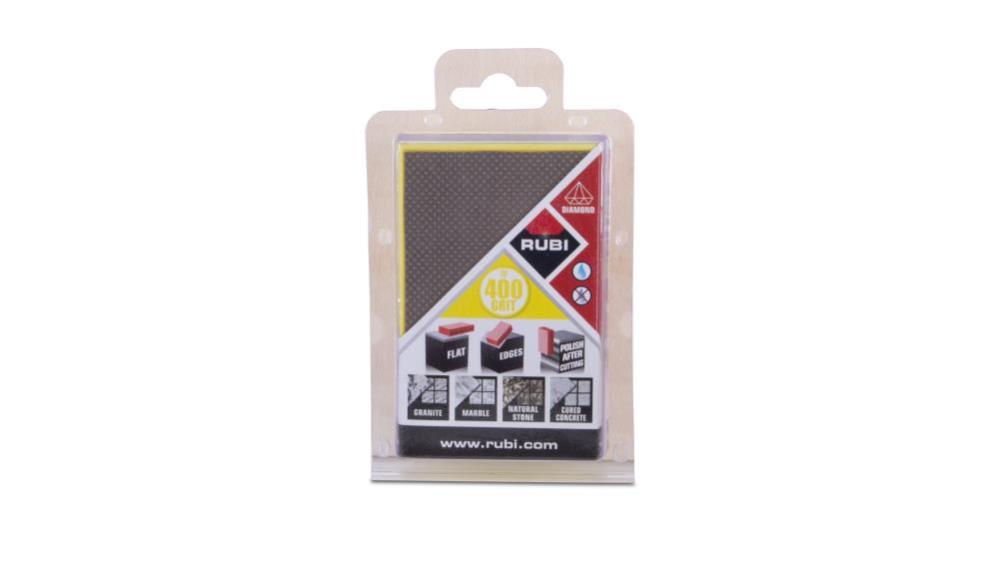 Rubi Tools Diamond Manual Polishing Pad – Grit #400 - Ascmtools