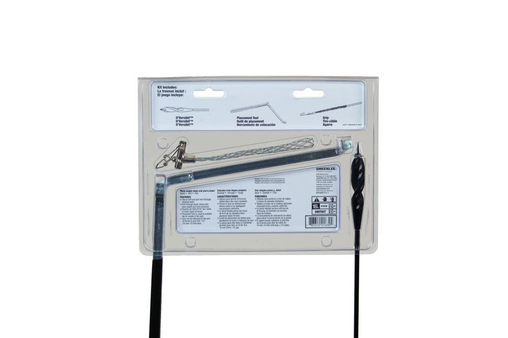 Greenlee 9/16 in x 54 in D’versibit Kit - Ascmtools