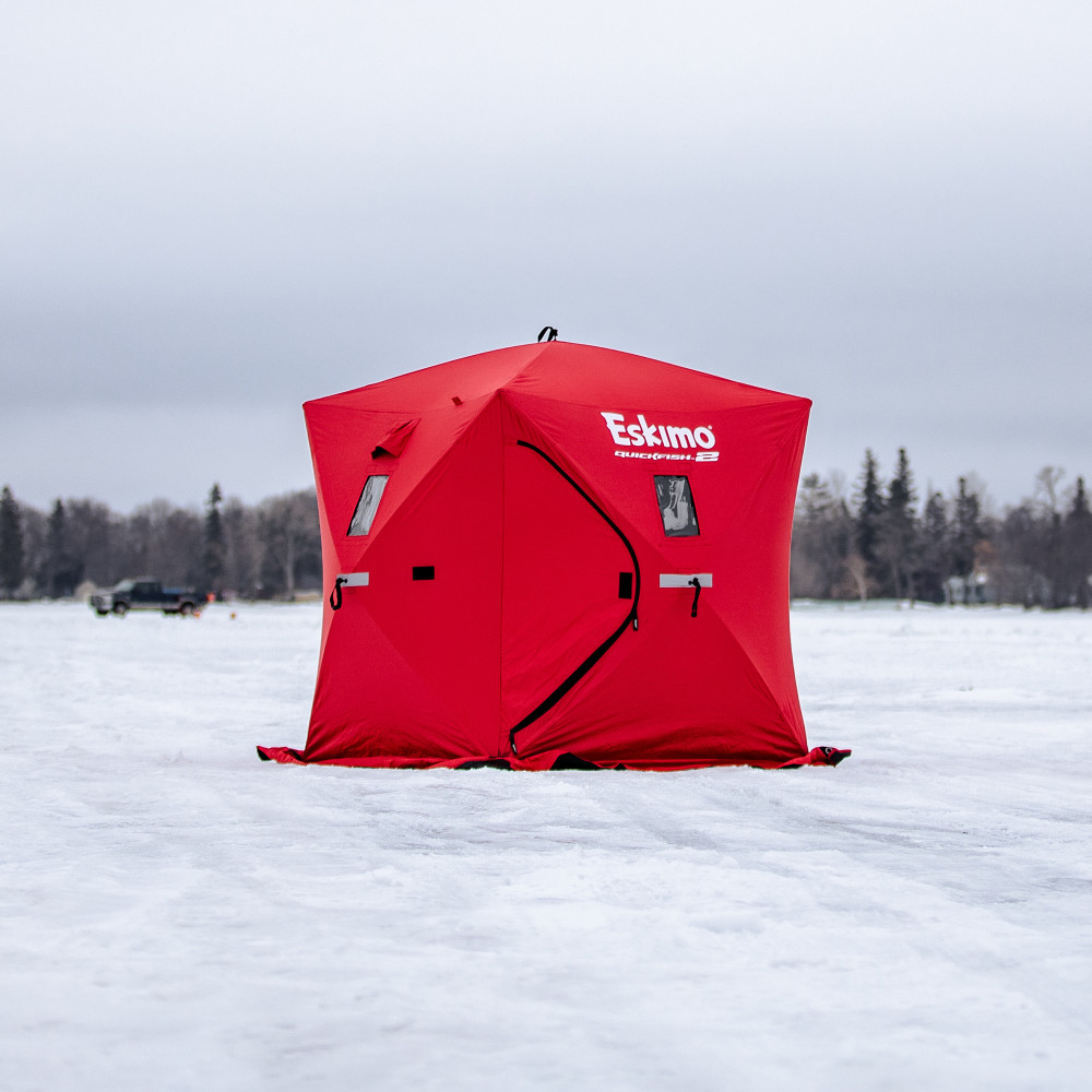 Eskimo Quickfish 2 Ice Fishing House Portable Pop Up - Ascmtools