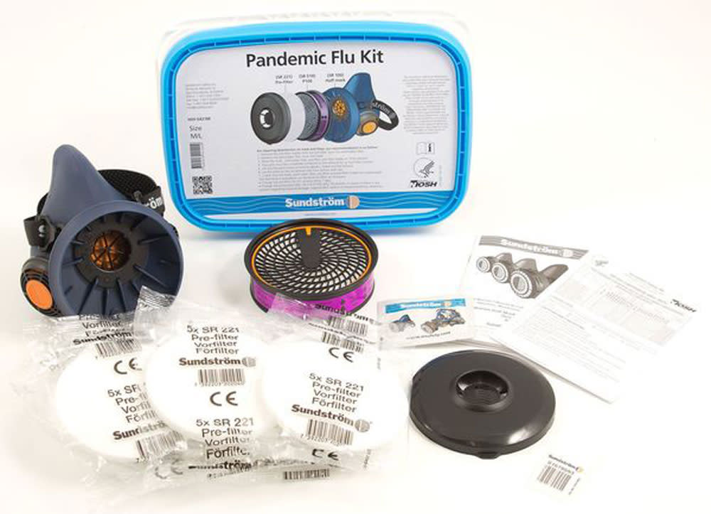 Safety Pandemic Flu Kit SR 100 – L/XL - Ascmtools