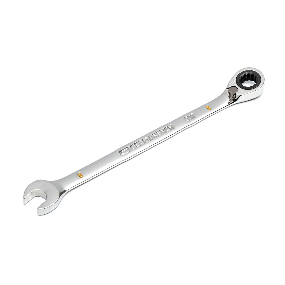 GEARWRENCH Ratcheting Wrench 8mm 90 Tooth 12 Point Reversible - Ascmtools