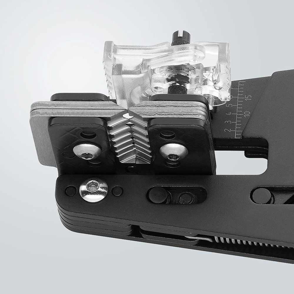 Knipex Wire Stripper Precision Insulation 195mm 16-26 AWG - Ascmtools