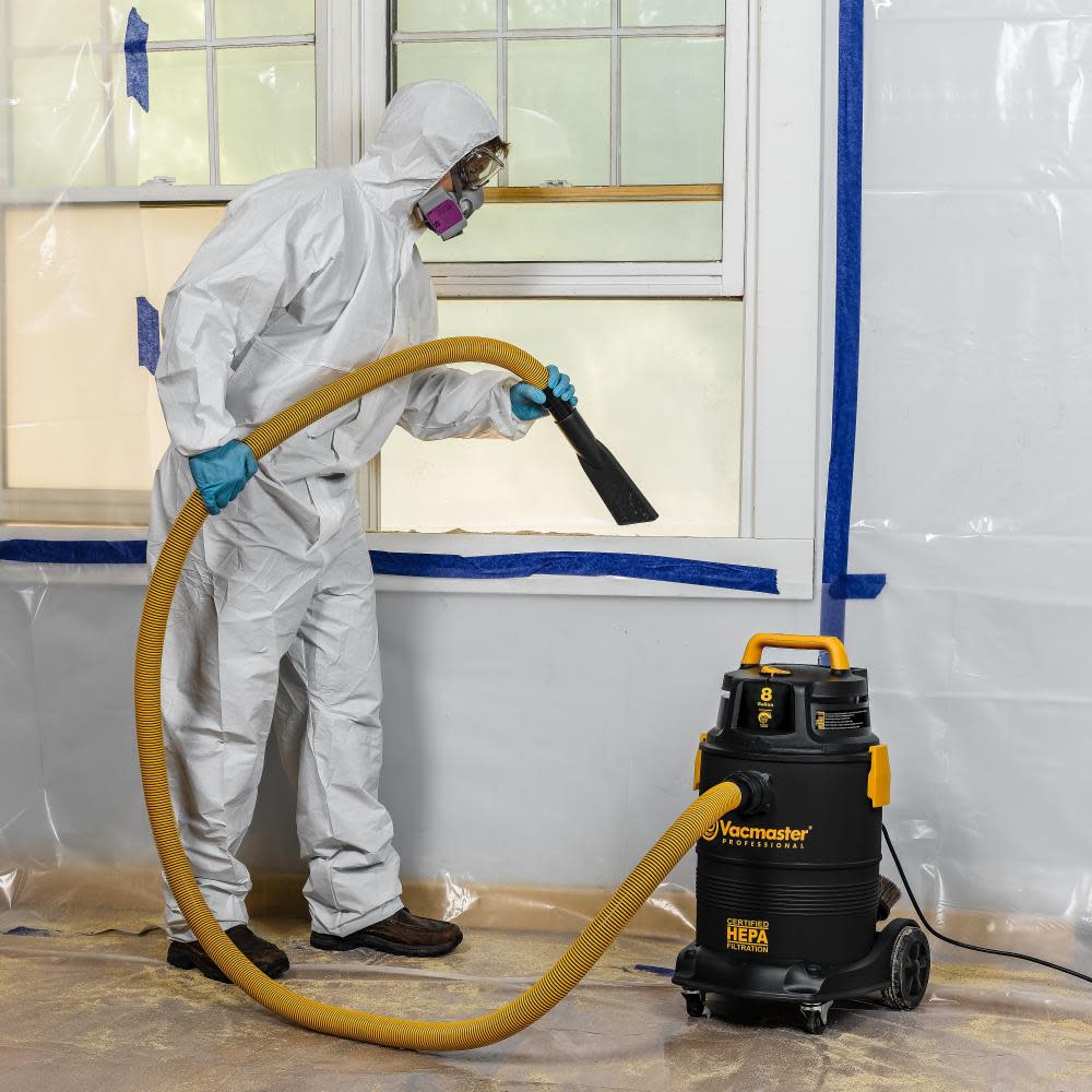 Vacmaster Industrial HEPA Certified Wet/Dry Vac 8 Gallon - Ascmtools