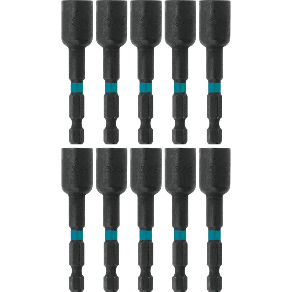 Makita Impact X 3/8 x 2-9/16 Magnetic Nut Driver 10/pk Bulk - Ascmtools
