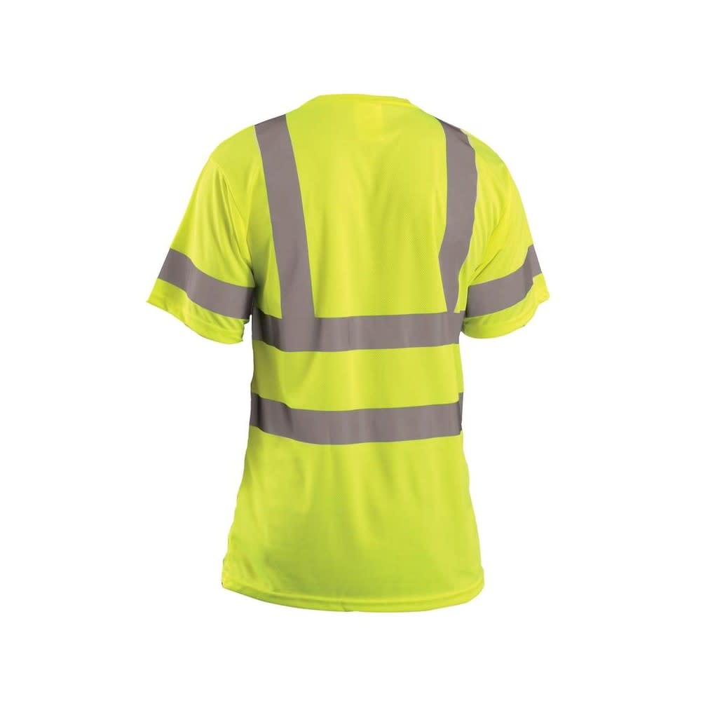 Occunomix T Shirt Short Sleeve Class 3 Classic Wicking Birdseye 5X - Ascmtools