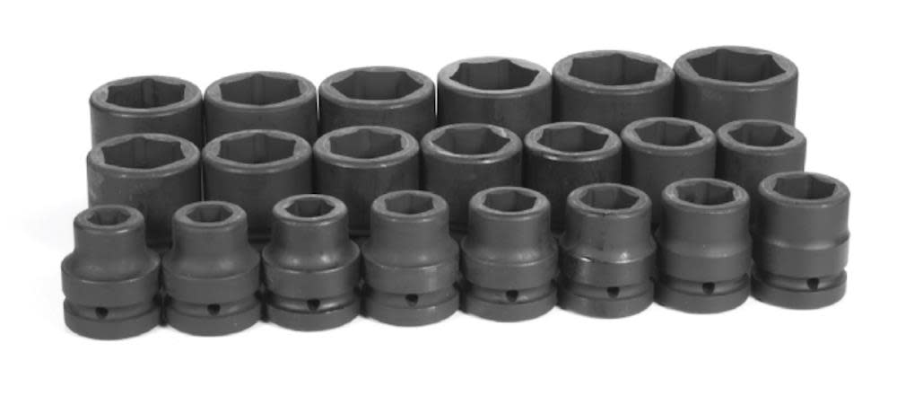 Grey Pneumatic 1″ Drive 21 Piece Fractional Set 3/4″ to 2″ - Ascmtools