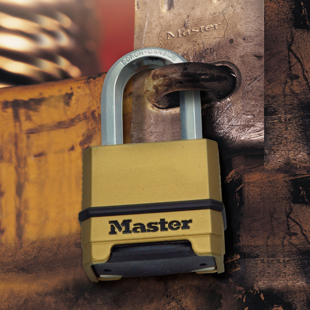 Master Lock Magnum Padlock 2″ Key Alike Locking Combination - Ascmtools