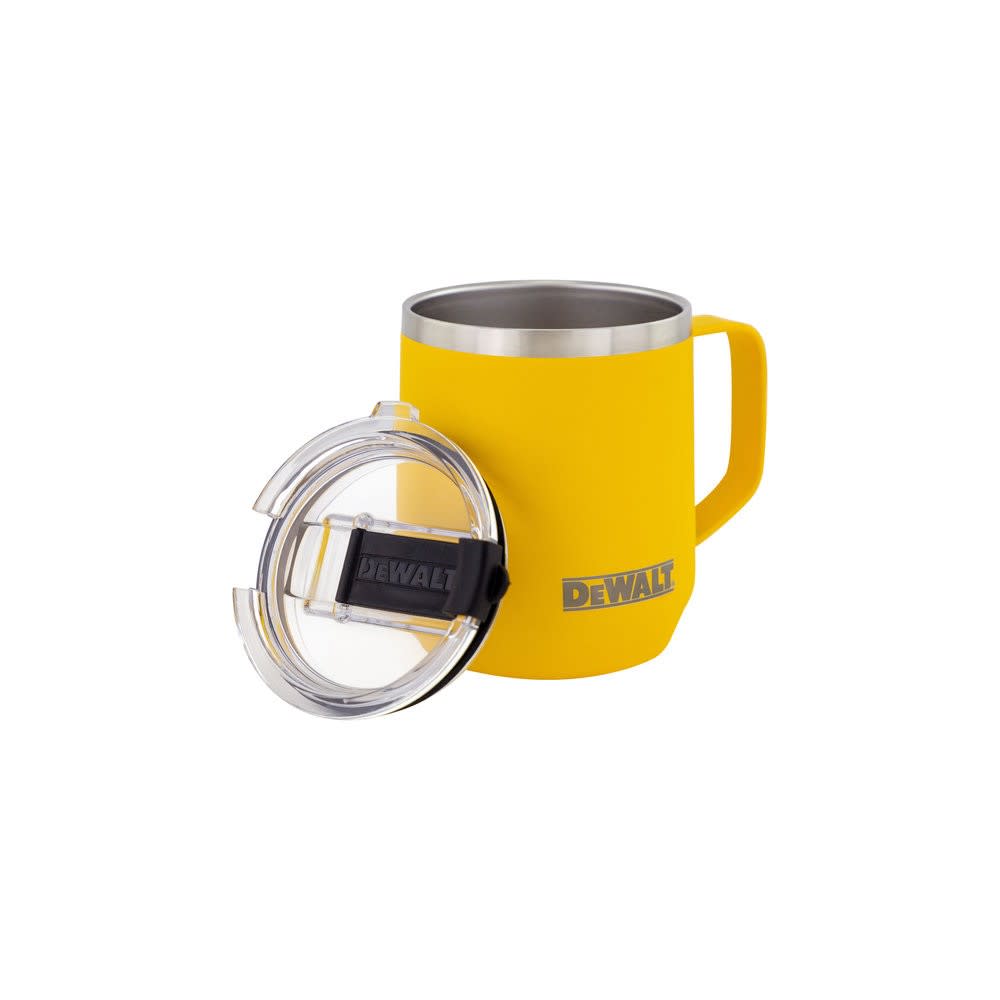 DEWALT Coffee Mug 14oz 18/8 Stainless Steel Yellow - Ascmtools