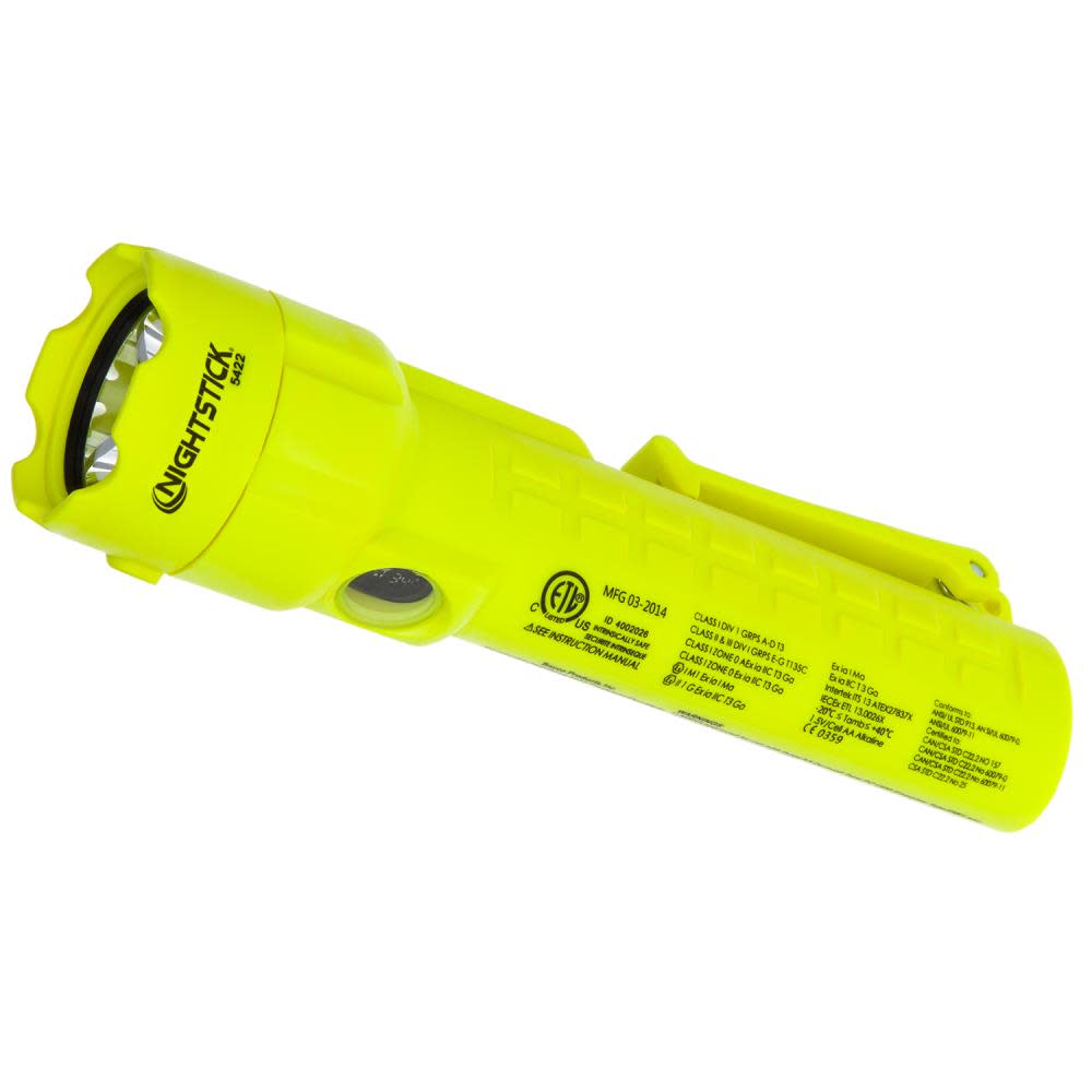 Nightstick XPP-5422G Intrinsically Safe Polymer LED Dual-Light – 3 AA - Ascmtools