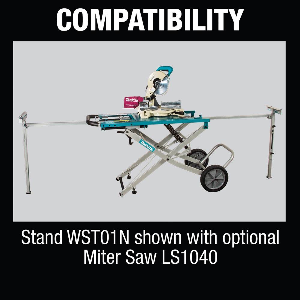 Makita Large Rising Base Miter Saw Stand - Ascmtools