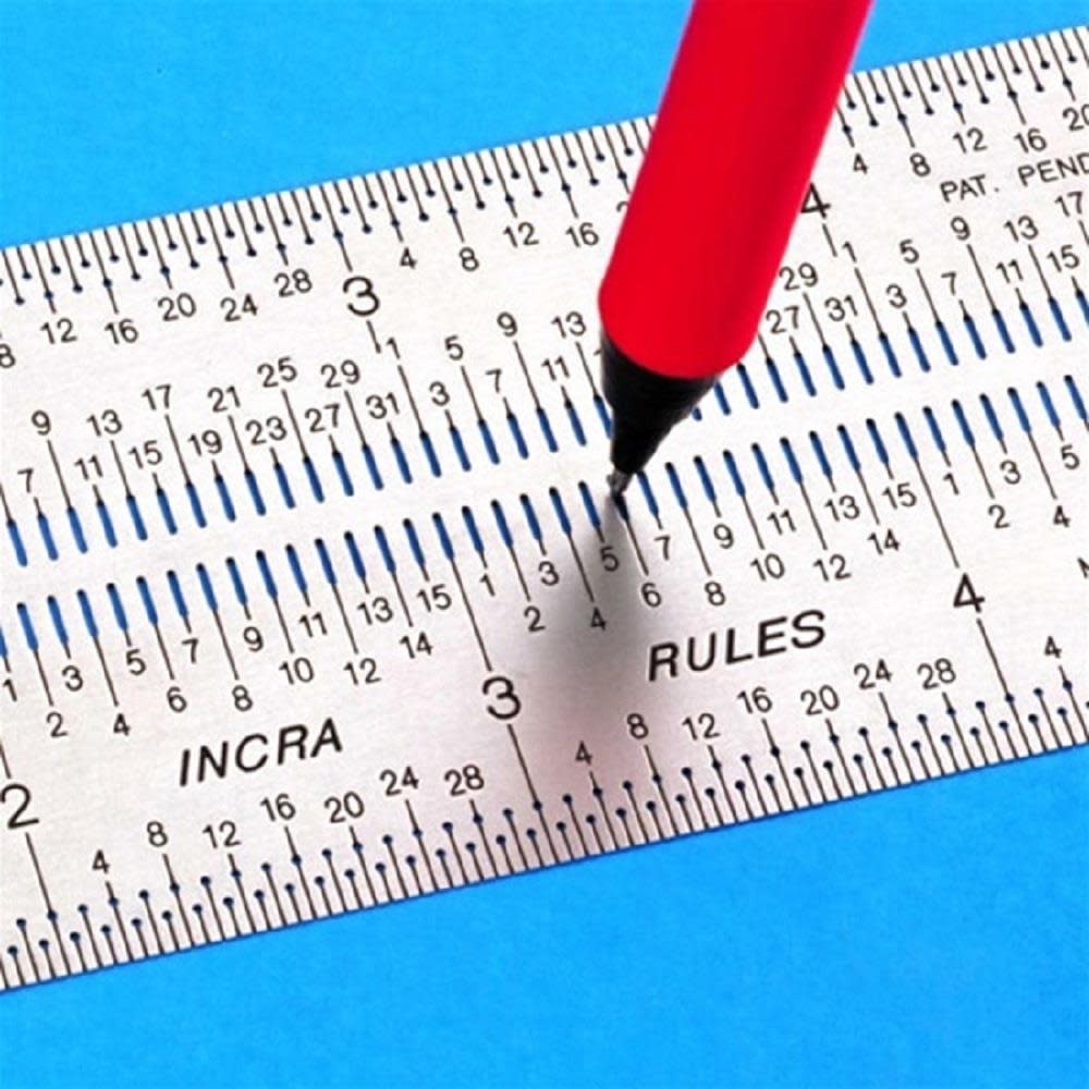 Incra 6″ Precision Marking Ruler - Ascmtools
