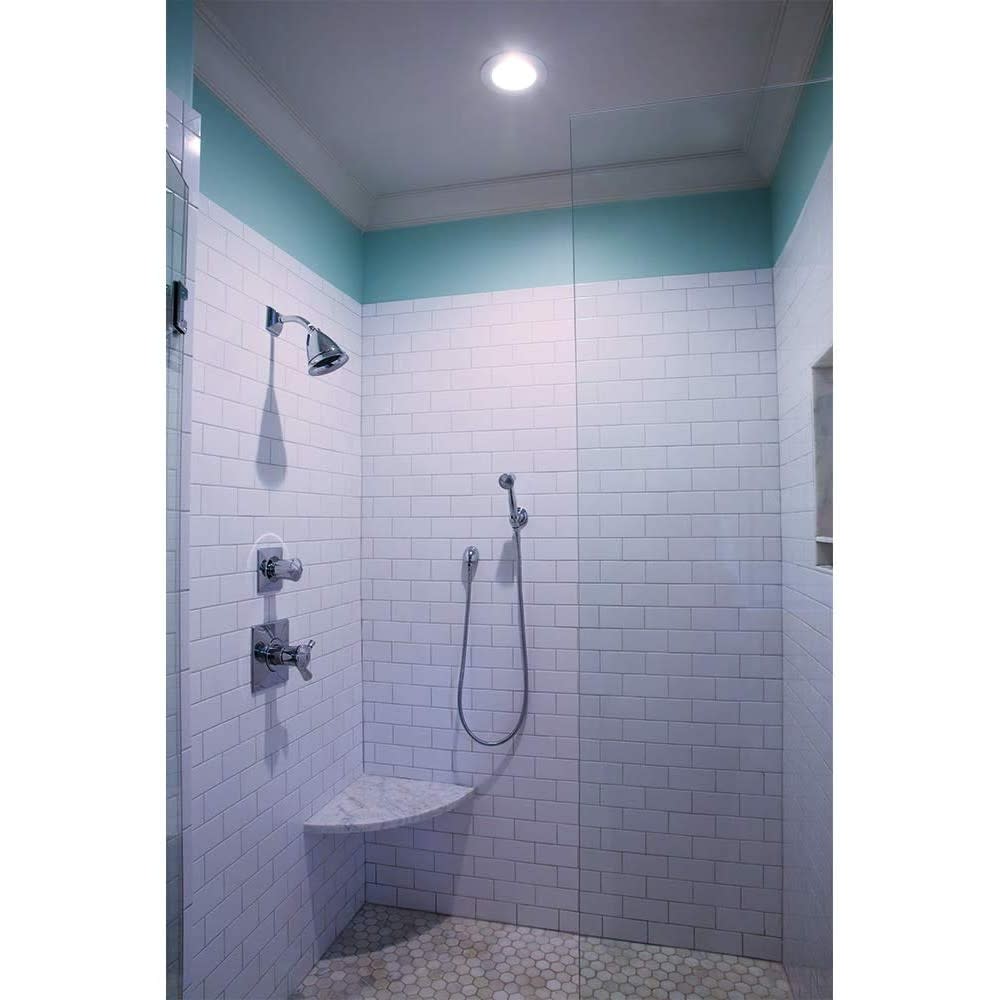 Halo Albalite Glass Trim 6″ Matte White 40W LED - Ascmtools