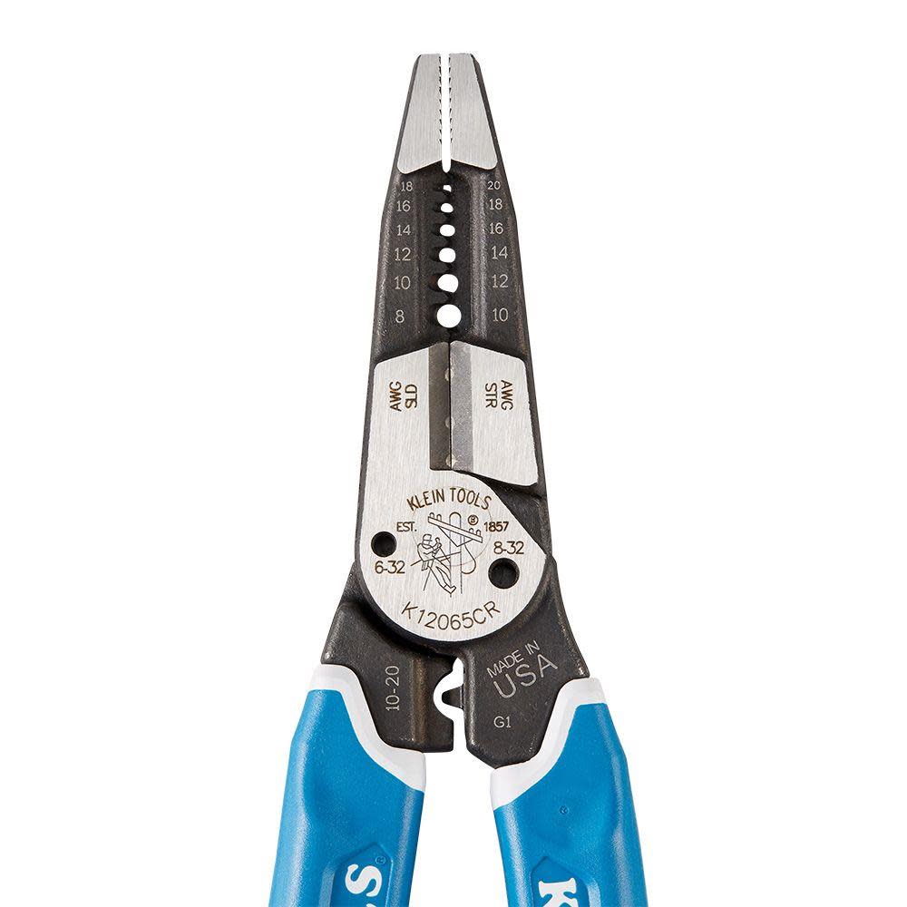 Klein Tools Heavy-Duty Wire Stripper Crimper - Ascmtools