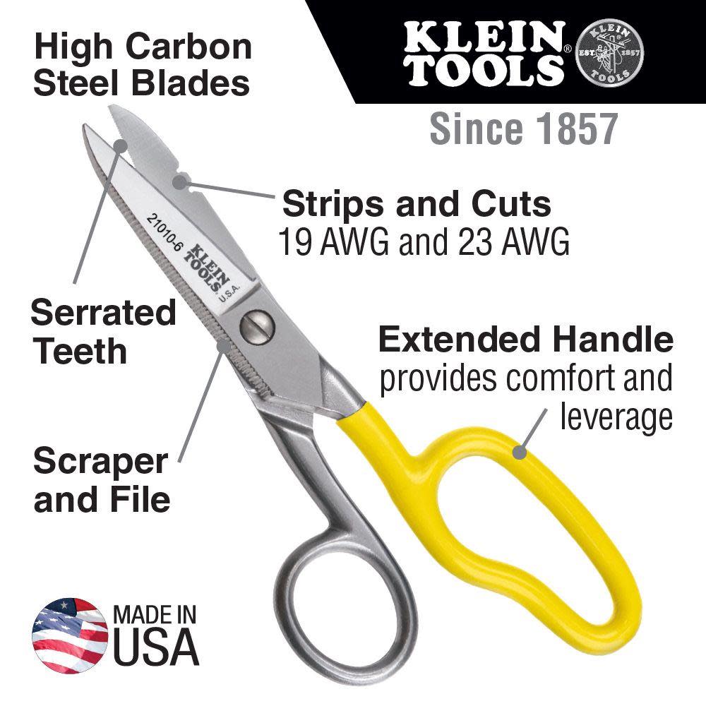 Klein Tools Cable Splicers Kit w/Free-Fall Snip - Ascmtools